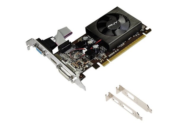 PNY 200 GeForce 210 DDR3 PCI Express 2.0 x16 Low Profile Ready Video Card