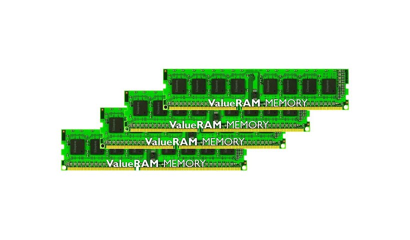 Kingston ValueRAM - DDR3 - kit - 32 GB: 4 x 8 GB - DIMM 240-pin - 1333 MHz