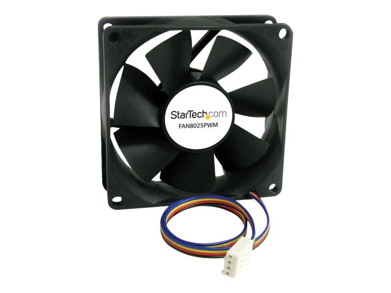 StarTech.com 80x25mm Computer Case Fan with PWM - Pulse Width Modulation Connector