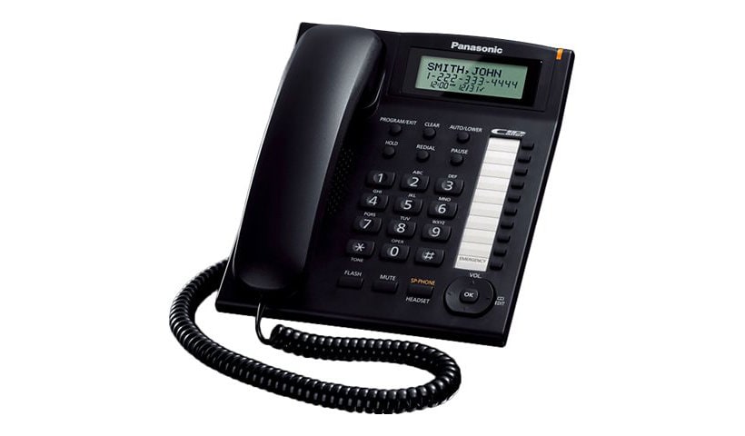 Panasonic KX-TS880B - corded phone with caller ID/call waiting