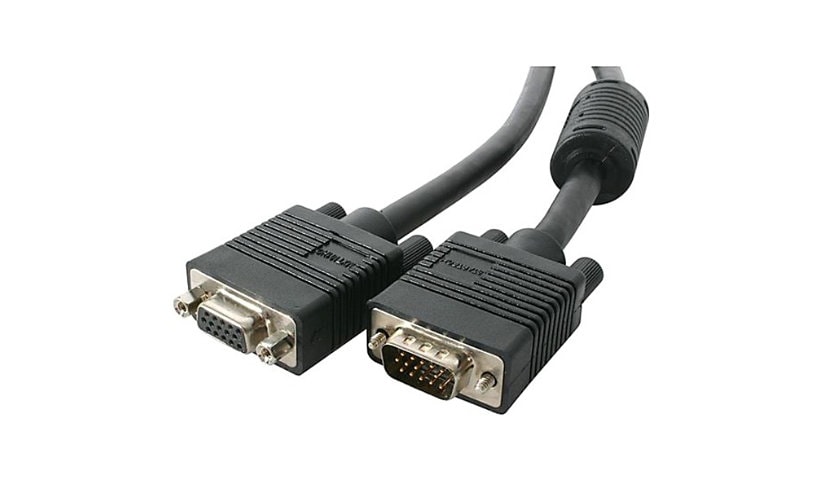 StarTech.com High-Resolution Coaxial SVGA - Monitor extension Cable - HD-15 (M) - HD-15 (F) - 15.2 m