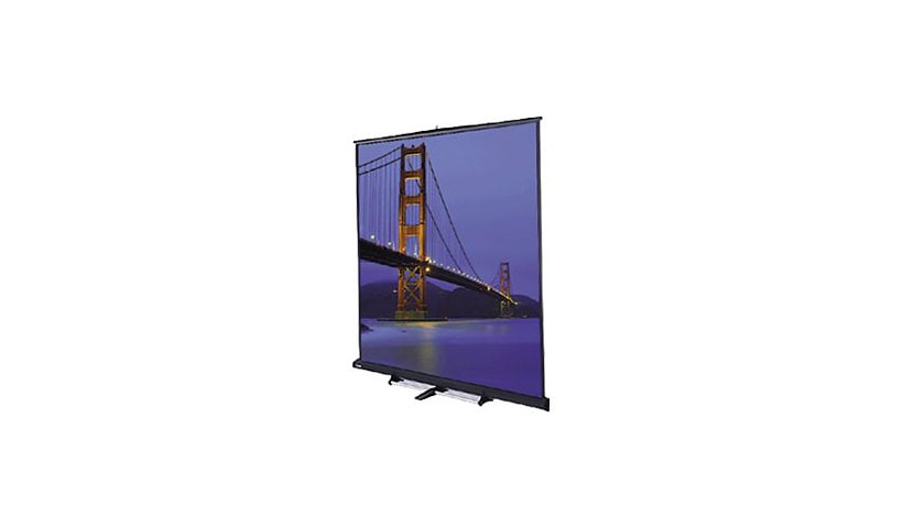 Da-Lite Floor Model C Series Projection Screen - Pull-up Screen for Rental, Stage and Hospitality - 144in Square Screen