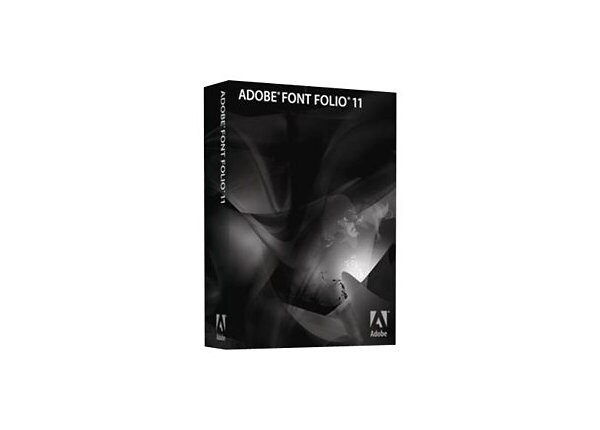 Adobe Font Folio ( v. 11.1 ) - box pack