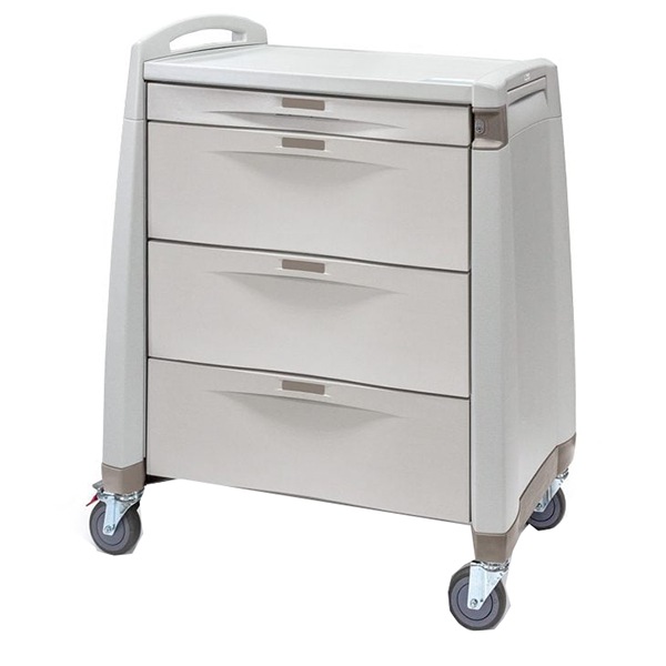 Capsa Healthcare Avalo PCL 10.7" Medication Cart with Auto-Lock System and Handle