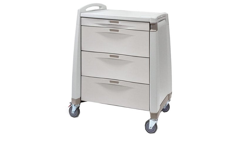 Capsa Healthcare Avalo PCL 10.7" Medication Cart with Auto-Lock System and Handle
