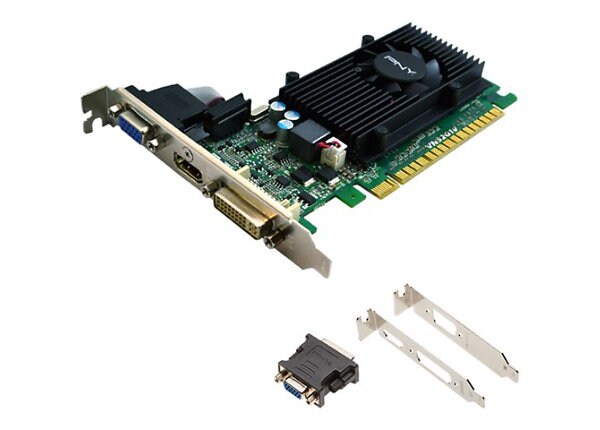 PNY Geforce GT 520 Commercial Series, Trade Compliant; 1GB GDDR3