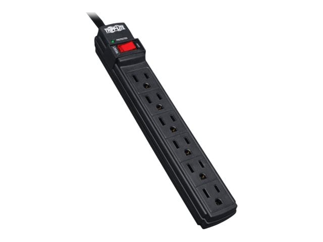 Stanley 5-Outlet Indoor Black Power Strip at