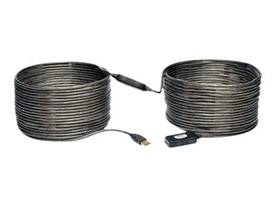 Eaton Tripp Lite Series 20M USB 2.0 Hi-Speed Active Extension Repeater Cable USB-A M/F 65' 65ft 20 Meter - USB extension