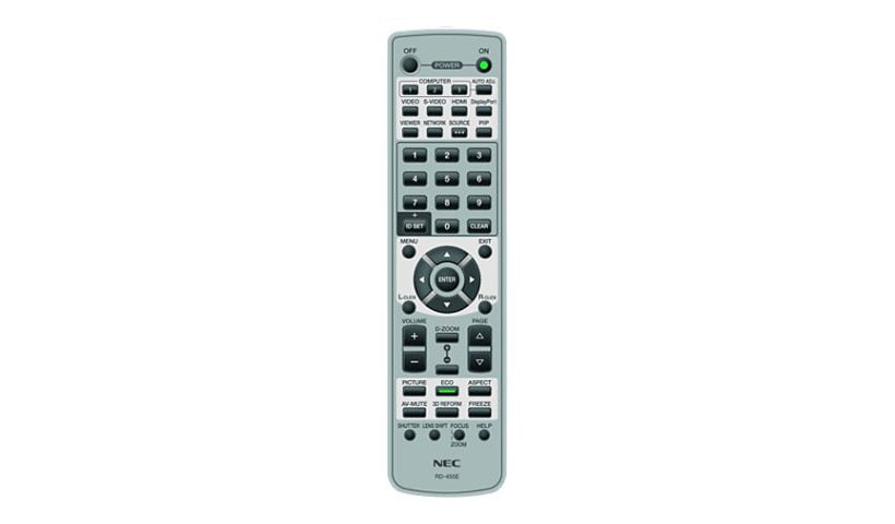 NEC RMT-PJ33 - remote control