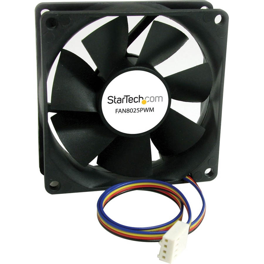 StarTech.com 80x25mm Computer Case Fan with PWM - Pulse Width Modulation Connector - computer cooling Fan - 80mm
