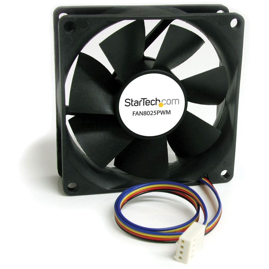 Thumbnail 2 of 3 for StarTech.com 80x25mm Computer Case Fan with PWM - Pulse Width Modulation Connector - computer cooling Fan - 80mm