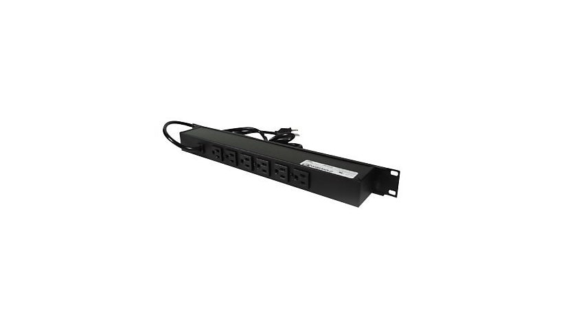 Wiremold Plug-In Outlet Center Rack Mount - power distribution strip