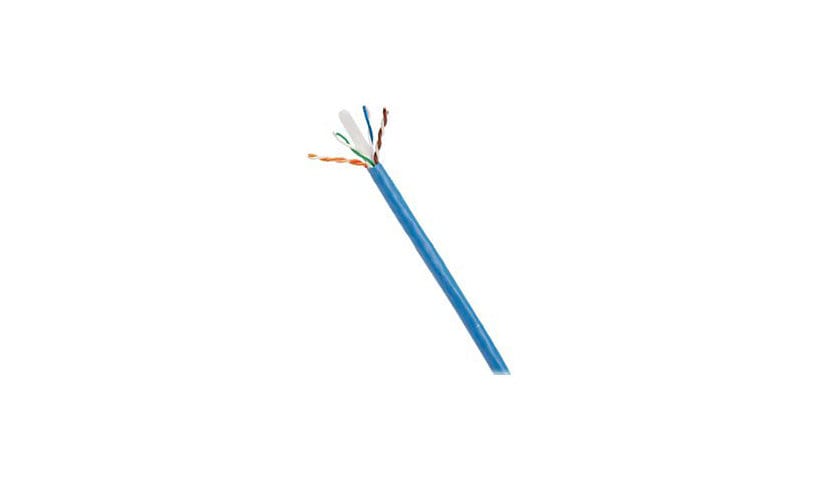 Panduit Standart Compliant - bulk cable - 1000 ft - blue