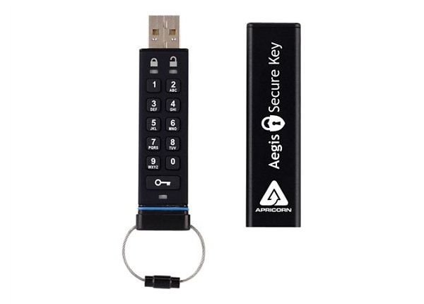 Apricorn Aegis Secure Key - USB flash drive - 16 GB