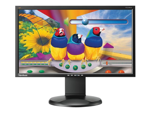 ViewSonic VG2228WM 22" LED-backlit LCD - Black