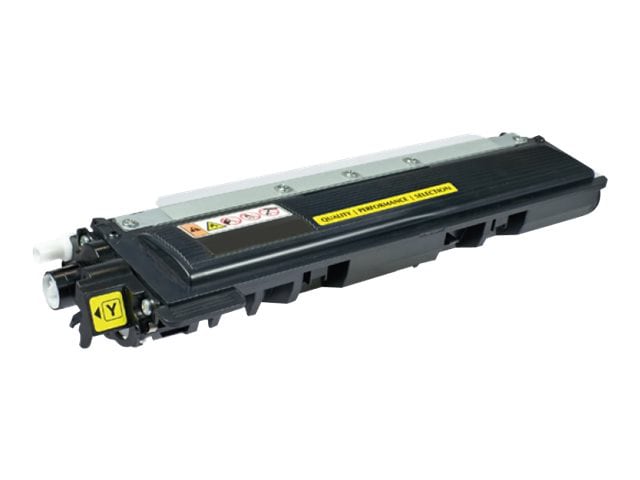 Clover Remanufactured Toner for Brother TN210Y, Yellow, 1,400 page yield