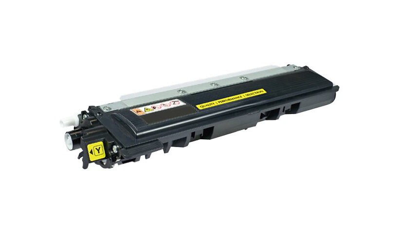 Clover Remanufactured Toner for Brother TN210Y, Yellow, 1,400 page yield