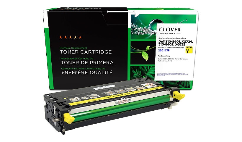Clover Imaging Group - yellow - compatible - remanufactured - toner cartridge (alternative for: Dell 310-8098)