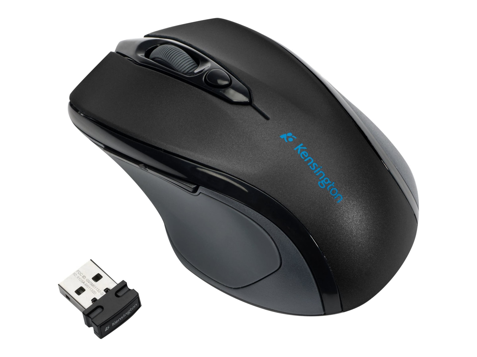 Kensington Pro Fit Mid-Size - mouse - 2.4 GHz - black