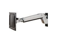 Ergotron Interactive Arm HD mounting kit - Patented Constant Force Technology - for LCD display - black trim, polished