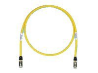 Panduit TX6A 10Gig patch cable - 20 ft - yellow