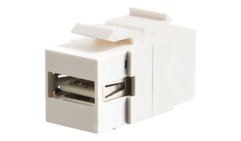C2G Snap-In USB A/B Female Keystone Insert Module - modular insert (coupling)