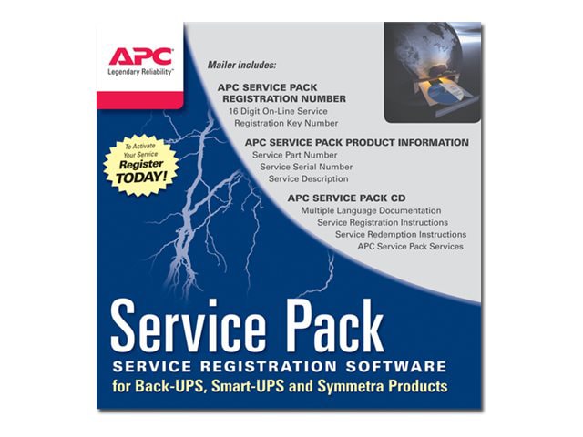 APC by Schneider Electric Service Pack - Extended Warranty - 1 Year - Warranty