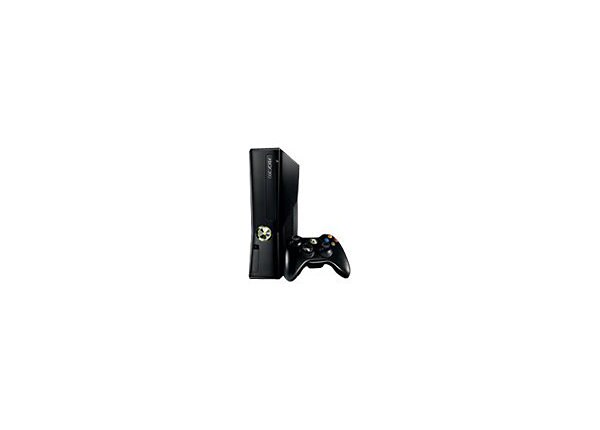 Microsoft Xbox 360 S - game console - 4 GB flash - matte black