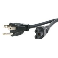 StarTech.com 3 ft Standard Laptop Power Cord - NEMA 5-15P to C5