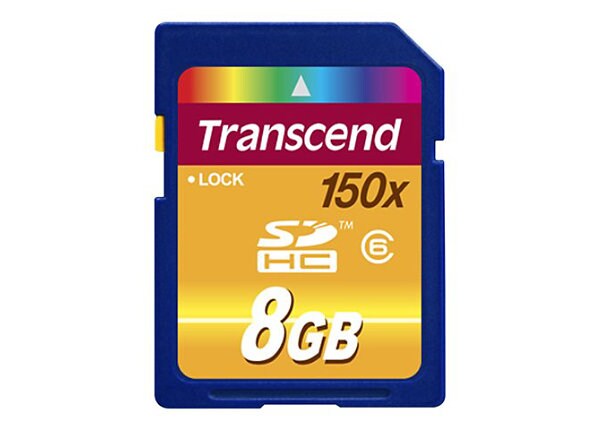 Transcend Ultimate - flash memory card - 8 GB - SDHC