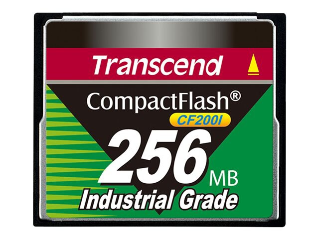 Transcend CF200I Industrial Grade - flash memory card - 256 MB - CompactFlash