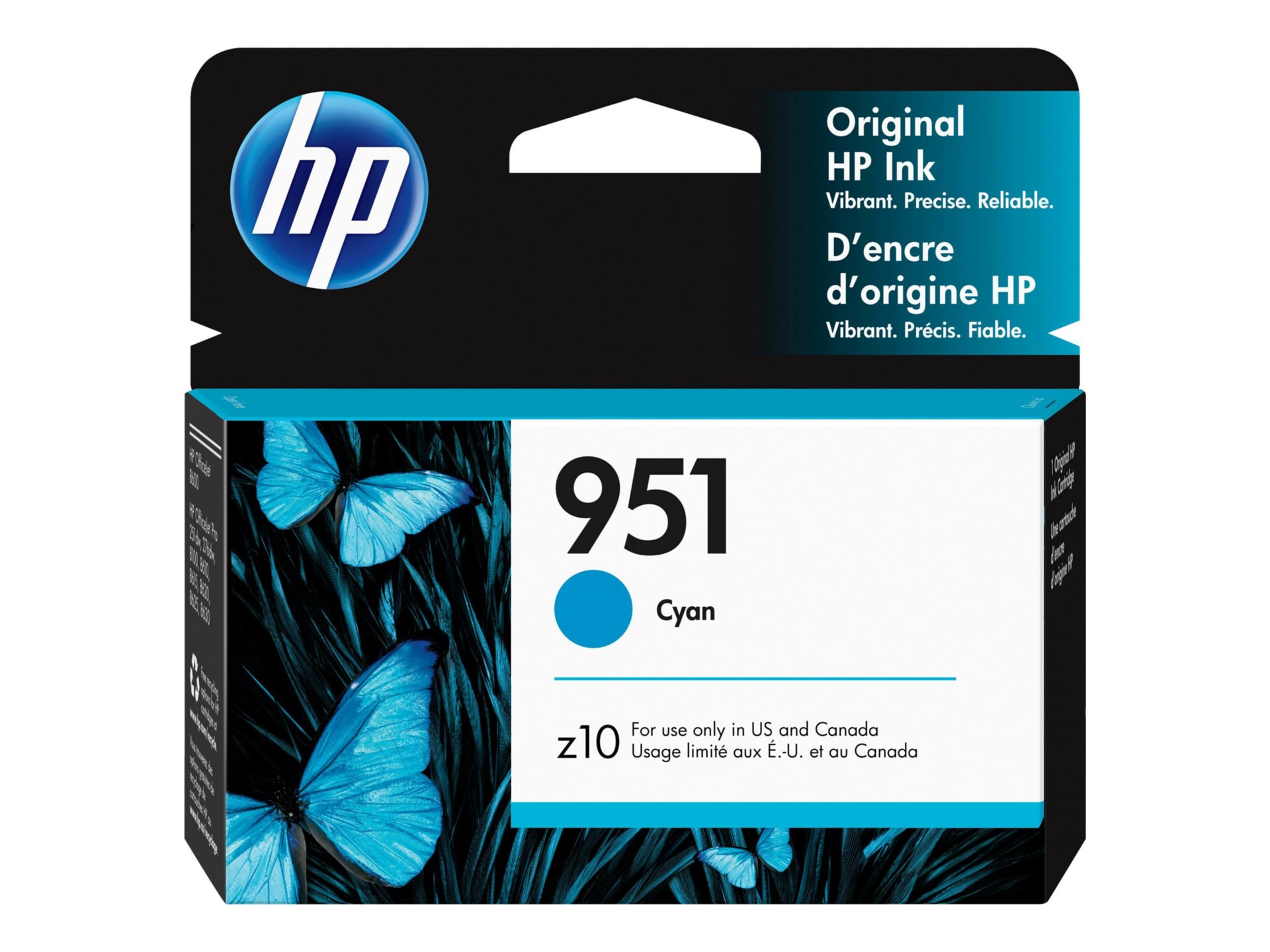 HP 951 (CN050AN) Cyan Original Ink Cartridge