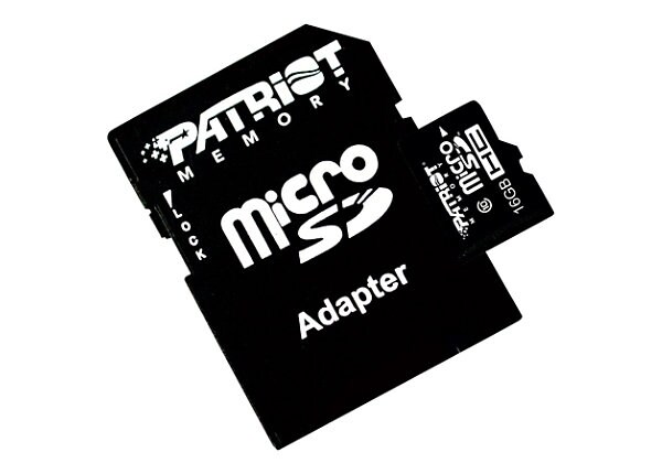 Patriot Signature Flash - flash memory card - 16 GB - microSDHC