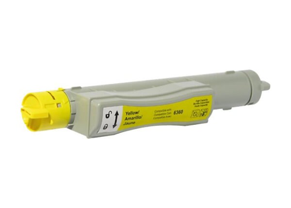 Clover Reman. Toner for Xerox Phaser 6360 Series, 5,000 page yield, Yellow