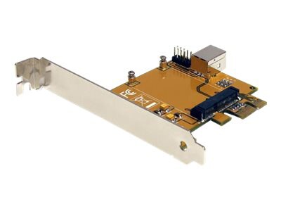 StarTech.com PCI Express to Mini PCI Express Card Adapter - Mini PCI card adapter - PCIe - PEX2MPEX - Mini PCI card