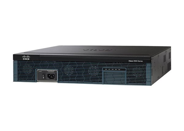 Cisco 2951 SRE Bundle - router - voice / fax module - desktop