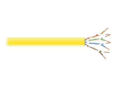 Black Box Value Line bulk cable - 1000 ft - yellow