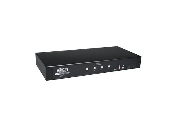 Tripp Lite Secure KVM Switch 4-Port DVI / USB Audio NIAP EAL2 TAA GSA