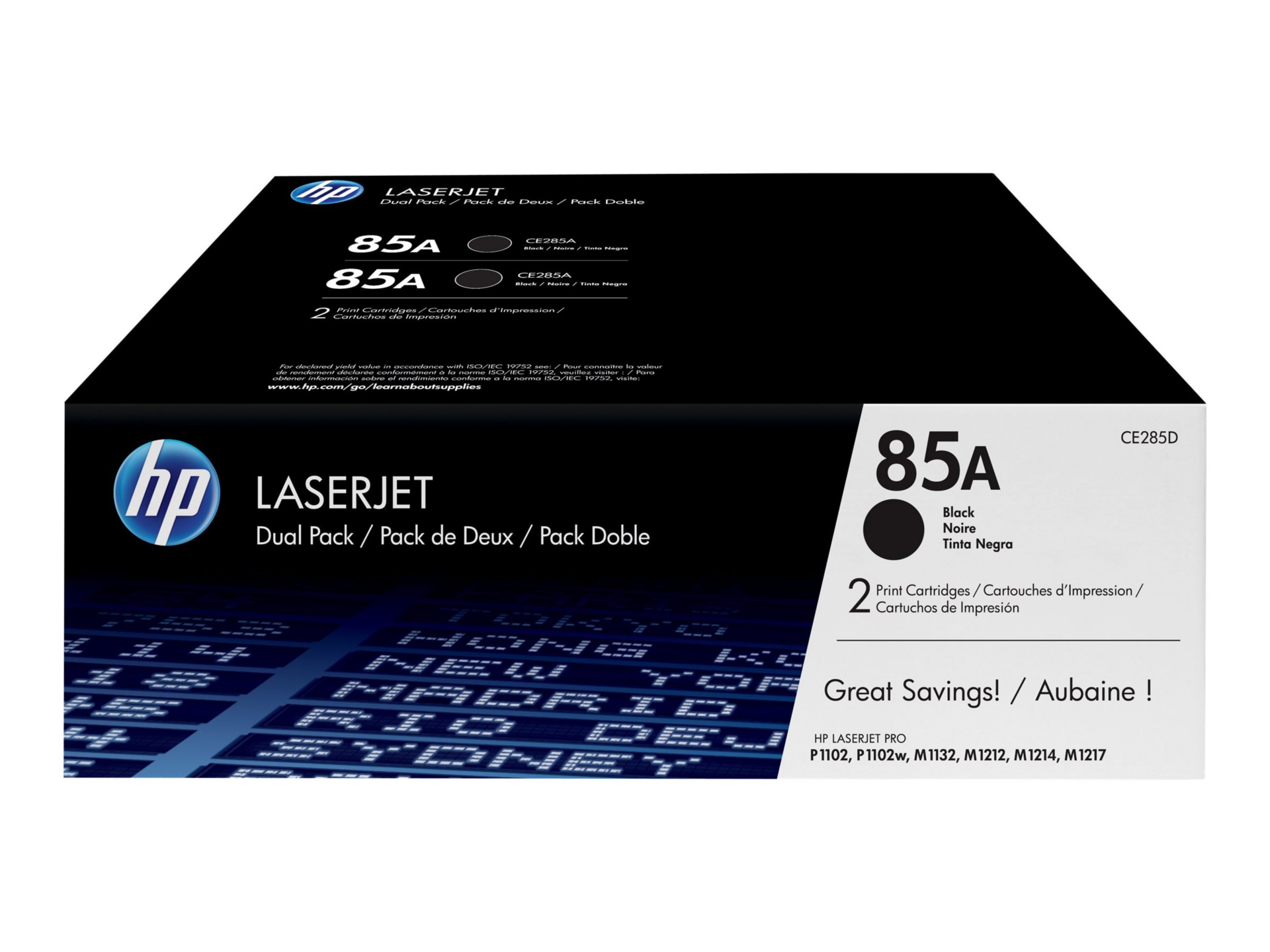 HP 85A Black Toner Cartridge