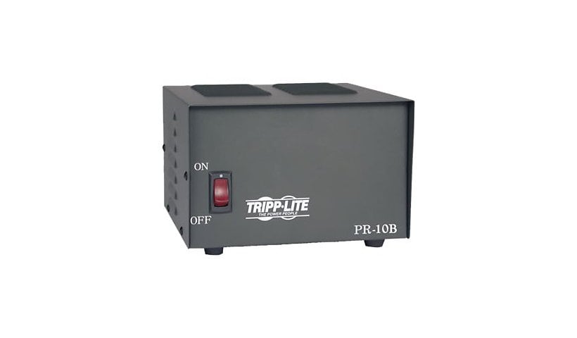 Tripp Lite DC Power Supply Low Profile 10A 120V AC Input to 13.8V DC Output