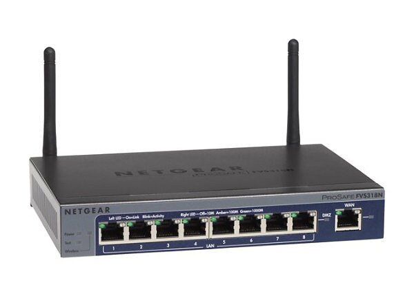 NETGEAR ProSafe FVS318N - wireless router - 802.11b/g/n - desktop