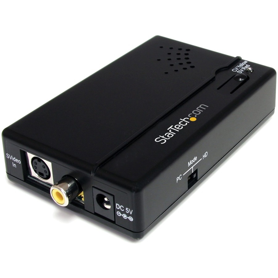 StarTech.com Composite and S-Video to HDMI Converter with Audio - Video converter - composite video, S-video - HDMI TAA