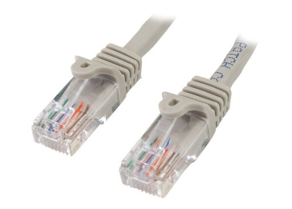 StarTech.com 75 ft Gray Cat5e / Cat 5 Snagless Patch Cable 75ft 
