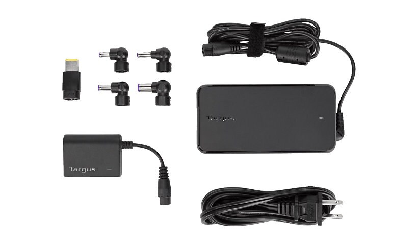 Targus Laptop Charger with USB Fast Charging Port - power adapter - 90 Watt