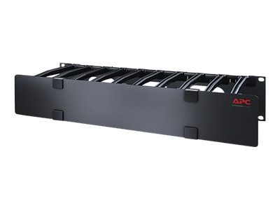 APC NetShelter Cable Management, Horizontal Cable Manager, 2U, Single Side