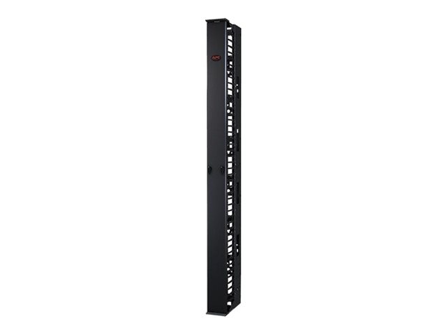 Performance,Vertical Cable Manager for 2 & 4 Post Racks, 84"H x 6"W, Single