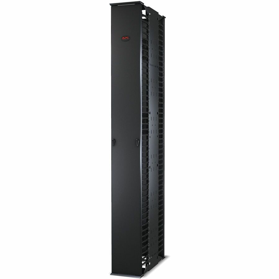 Performance, Vertical Cable Manager for 2 & 4 Post Racks, 84"H x 10"W, Doub