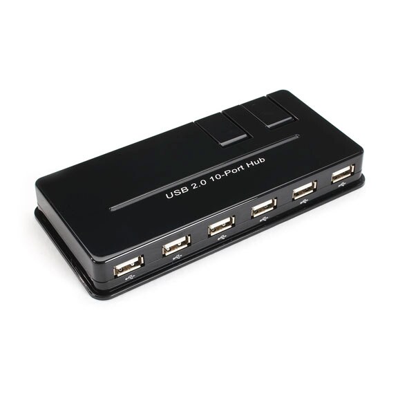 Black Box USB 2.0 Hub - hub - 10 ports