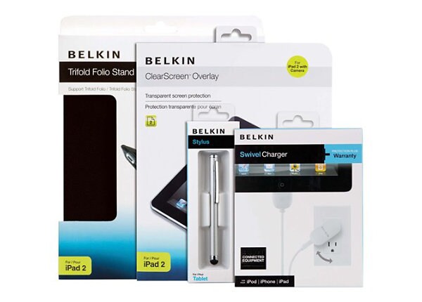 Belkin iPad 2 Bundle - accessories bundle