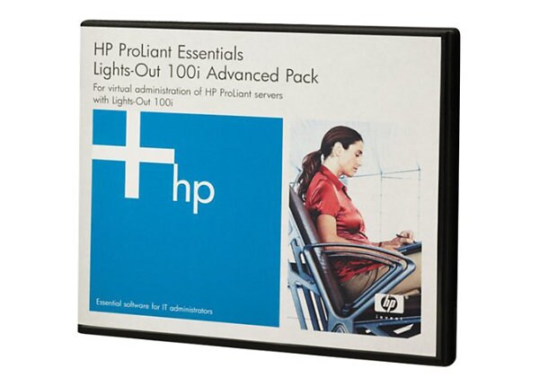 HPE ProLiant Essentials Lights Out 100i Advanced Pack - license